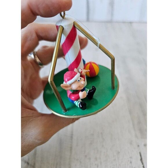 Noma merry go round ornament elf AS IS ornament Xmas tree - Picture 6 of 9